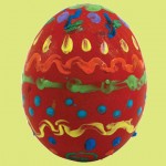 Διακοσμητικά Πασχαλινά Αυγά με Χρώμα