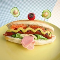 Σπιτικό Σνακ hot dog για Παιδιά