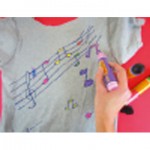 Δώρο Μπλουζάκι με Νότες για Μουσικό Παιδικό Πάρτι