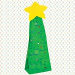 Χριστουγεννιάτικο Δέντρο από Χάρτινη Σακούλα